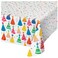 Hats Off Birthday Paper Tablecover 54"x96" 1Ct