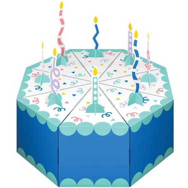 Party Patterns 3D Centerpiece 8ct