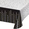 Golden Wishes Paper Tablecover 54"x96"1Ct