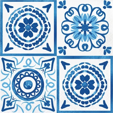 Blue Willow Luncheon Napkins 2-ply 16ct