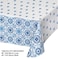 Blue Willow Paper Tablecover 54"x96" 1ct