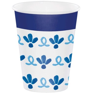 Blue Willow Hot/Cold Cup 12oz 8ct