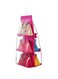 SKEIDO 6 Grids Non-woven Hanging Storage Hangers Women Handbags Rack Ladies Bags Organizer Shoes Dustproof Storage Bag