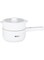 TAPIT 6L Hot Pot Electric with Divider Double-Flavor Electric Shabu Shabu Pot Non-Stick Dual Sided Cooker Portable Divided Pot with Multi-Power Control (B-White 1.8L)