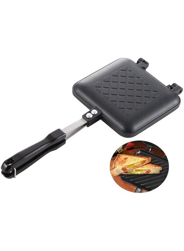 NC Non-Stick Coating Stovetop Toastie Maker - Black