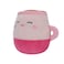 Squishmallow 5" Flip-A-Mallows Deja Chocolate Frosted Donut/Emery Pink Latte W Closed Eyes