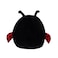 Squishmallows 14 Inch Large Plush Trudy Black Ladybug Officially Licensed Kellytoy Plush Toy Colorful Soft Gift For Kids Girls &amp; Boys Washable Squishy Stuff Toy Multicolor All Age