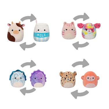 ألعاب Squishmallows Flip A Mallows الناعمة مقاس 5 بوصات (قطعة واحدة عشوائية)