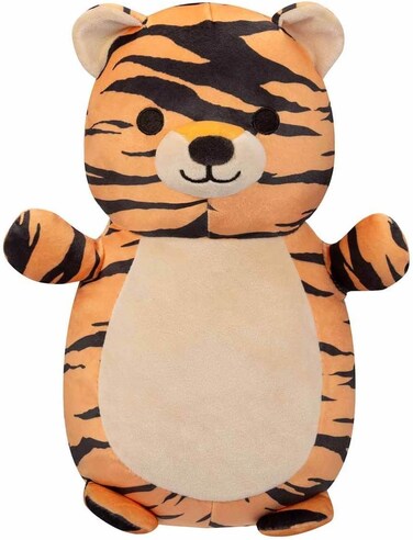 Jazwares 10 Inch Tina Orange Tiger Hugmee Officially Licensed Kellytoy Plush Toy Colorful Soft Gift For Kids Girls &amp; Boys Washable Squishy Stuff Toy Multicolor All Age