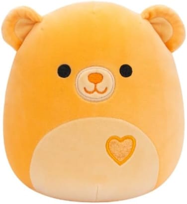 Squishmallows 5 Inch Chamberlain The Bear Officially Licensed Kellytoy Plush Toy Colorful Soft Gift For Kids Girls &amp; Boys Washable Squishy Stuff Toy Multicolor All Age