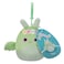 Little Plush 3.5" Clip-On Tove Mint Green Mothman with Flower Crown and Fuzzy Belly Officially Licensed Kellytoy Colorful Soft Gift for Kids Girls &amp; Boys Washable Squishy Stuff Toy Multicolor All Age