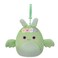Little Plush 3.5" Clip-On Tove Mint Green Mothman with Flower Crown and Fuzzy Belly Officially Licensed Kellytoy Colorful Soft Gift for Kids Girls &amp; Boys Washable Squishy Stuff Toy Multicolor All Age