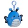 Little Plush 3.5" Clip-On Waverly Blue Butterfly with Dark Blue Wings Officially Licensed Kellytoy Colorful Soft Gift for Kids Girls &amp; Boys Washable Squishy Stuff Toy Multicolor All Age