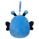 Little Plush 3.5" Clip-On Waverly Blue Butterfly with Dark Blue Wings Officially Licensed Kellytoy Colorful Soft Gift for Kids Girls &amp; Boys Washable Squishy Stuff Toy Multicolor All Age