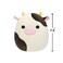 7.5" Little Plush Connor Black &amp; White Cow Officially Licensed Kellytoy Colorful Soft Gift for Kids Girls &amp; Boys Washable Squishy Stuff Toy Multicolor All Age