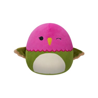 7.5" Little Plush Na Ima Pink N Green Hmngbrd Officially Licensed Kellytoy Colorful Soft Gift for Kids Girls &amp; Boys Washable Squishy Stuff Toy Multicolor All Age