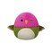 7.5" Little Plush Na Ima Pink N Green Hmngbrd Officially Licensed Kellytoy Colorful Soft Gift for Kids Girls &amp; Boys Washable Squishy Stuff Toy Multicolor All Age