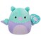 Little Plush 7.5" Minerva Aqua and Purple Griffin Officially Licensed Kellytoy Colorful Soft Gift for Kids Girls &amp; Boys Washable Squishy Stuff Toy Multicolor All Age