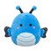 Little Plush 7.5" Waverly Blue Butterfly with Dark Blue Wings Officially Licensed Kellytoy Colorful Soft Gift for Kids Girls &amp; Boys Washable Squishy Stuff Toy Multicolor All Age