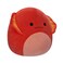 12" Medium Plush Maxie Red Frilled Lizard Officially Licensed Kellytoy Colorful Soft Gift for Kids Girls &amp; Boys Washable Squishy Stuff Toy Multicolor All Age