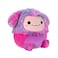 12" Medium Plush Woxie Magenta Bigfoot Officially Licensed Kellytoy Colorful Soft Gift for Kids Girls &amp; Boys Washable Squishy Stuff Toy Multicolor All Age