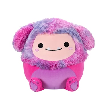 12" Medium Plush Woxie Magenta Bigfoot Officially Licensed Kellytoy Colorful Soft Gift for Kids Girls &amp; Boys Washable Squishy Stuff Toy Multicolor All Age