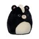 12" Fuzzamallows Medium Plush Selma Black &amp; White Skunk Officially Licensed Kellytoy Colorful Soft Gift for Kids Girls &amp; Boys Washable Squishy Stuff Toy Multicolor All Age