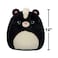 12" Fuzzamallows Medium Plush Selma Black &amp; White Skunk Officially Licensed Kellytoy Colorful Soft Gift for Kids Girls &amp; Boys Washable Squishy Stuff Toy Multicolor All Age