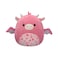 12" Medium Plush Aegi Pink Dragon with Sakura Flower Belly Officially Licensed Kellytoy Colorful Soft Gift for Kids Girls &amp; Boys Washable Squishy Stuff Toy Multicolor All Age