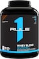 Rule1  Whey Blend Protein, Chocolate Fudge, 5 LB