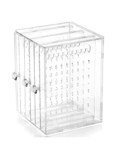 Beauenty Earrings Jewelry Display rack holder three drawer earrings storage box Organizer Holder