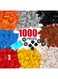 HIUME 1000 Classic Building Blocks, Bricks Compatible with Lego Bricks, Building Blocks Box from 4 5 6 Years Girls Boys