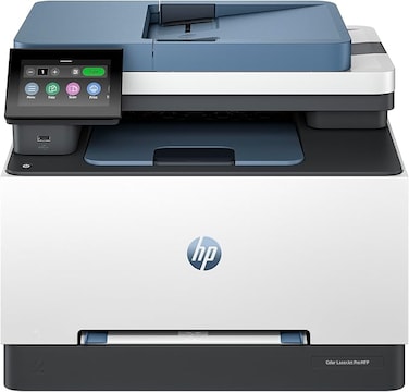 HP   Color LaserJet Pro   4.3" Display   Wireless   Print, Copy, Scan   Automatic Duplex   Print Speed: 25ppm (black/color)   50-sheet ADF   LJ3303sdw   UAE Version