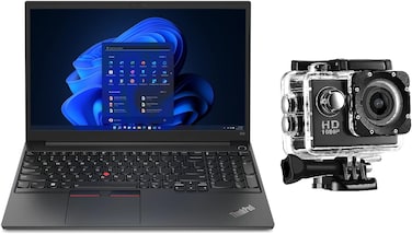 لابتوب لينوفو ثينك باد E16 الجيل السادس للاعمال بشاشة 16 انش FHD الجيل 14 كور الترا 5-125u 32GB 1TB SSD بصمة الاصبع ويندوز 11 برو كاميرا اكشن HD مجانية، اسود