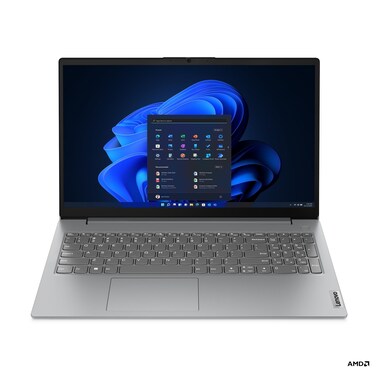Lenovo V15 G4 AMN Laptop, 15.6" FHD Display, AMD Ryzen 3 7320U, 8GB LPDDR5 RAM, 512GB SSD, Radeon 610M Graphics, Non-Backlit ENG Keyboard, Arctic Grey