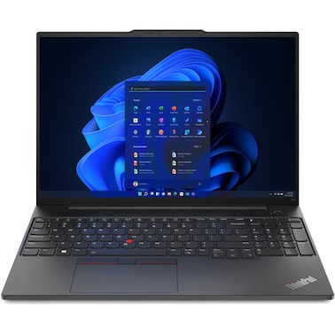 Lenovo 16" ThinkPad E16 Gen 1 Multi-Touch Notebook Intel Core i5-1335U (13th Gen) 16GB RAM 512GB SSD Intel Iris Xe Graphics Windows 11 Pro - Graphite Black &ndash; English Keyboard (US Version)