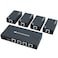 60m 1&times;4 HDMI Splitter POC Distribution Extender Supports 1080P@60Hz