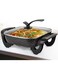 FENGMINGOO Multi Cooker,electric hot pot,Multifunctional for Shabu-Shabu, Stir Fry, Noodles, Pasta, Nonstick Frying Pan for Saut&eacute;, Dual Power Control Ramen Cooker for Dorm and Office,