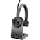 HP Poly Voyager 4310 Bluetooth Mono Headset with BT700 USB-A Adapter and Charging Stand - Black (International version)