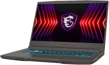 MSI Thin 15 Gaming (2025) Laptop - 12th Gen / Intel Core i5-12450H 15.6inch FHD 144Hz 1TB SSD  32GB RAM  4GB NVIDIA GeForce RTX 2050 Graphics Windows 11 Home  English Keyboard  Cosmos Gray (Upgraded)