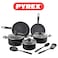 Pyrex Elegance 11-pieces Cookware Set