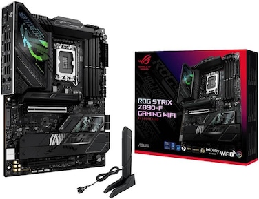 اسس لوحة ام روج ستريكس Z890-F للالعاب واي فاي - مقبس LGA 1851، شريحة تعريف Z890، USB 3.2 الجيل الثاني، ايه تي اكس