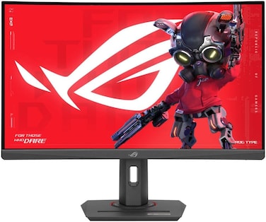 ASUS ROG Strix XG27WCS Gaming Monitor - 27", 2560x1440 QHD, 180Hz, 1ms Response, DisplayPort + HDMI + USB-C, Black