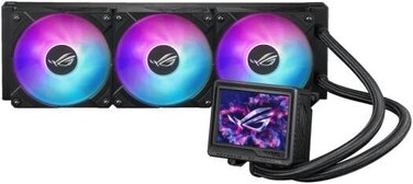 ASUS ROG Ryujin III 360 Extreme ARGB AIO Cooler - Asetek Pump, EMMA V2 Display, Addressable RGB