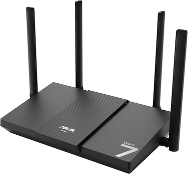 ASUS RT-BE50 WiFi 7 Dual-Band Router - 5, 000 Mbps, OFDMA &amp; MU-MIMO, AiMesh Compatible