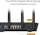 ASUS TUF-AX4200 WiFi 6 Dual-Band Router - 4, 200 Mbps, OFDMA &amp; MU-MIMO, AiMesh Compatible