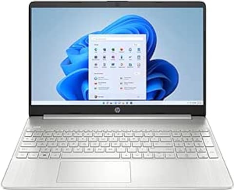 HP  Laptop Intel Celeron N4120 / 15.6inch HD / 256GB SSD / 4GB RAM / Intel UHD Graphics 600 / Windows 11 / English &amp; Arabic Keyboard / Natural Silver / Middle East Version