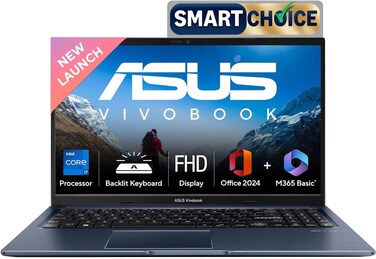 ASUS VivoBook 15 X1502 Laptop, 15.6&rdquo; Full HD Display, Intel Core i7-13620H Processor, 32GB DDR4 RAM, 1TB PCIe 4.0 SSD, Intel UHD Graphics, WiFi 6E, Backlit Keyboard, Windows 11, Quiet Blue

