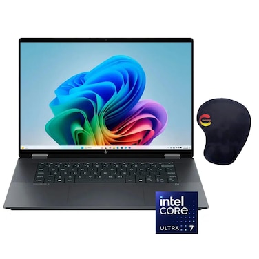 HP OmniBook X Flip 2-in-1 Laptop 2025, 16" WUXGA IPS Touchscreen ~ Ultra 7 256V 8-Core ~ Arc Graphics 140V ~ 16GB LPDDR5~512GB SSD ~ Backlit KB ~ Thunderbolt 4 ~ Wi-Fi 6E ~ Win11 Home
