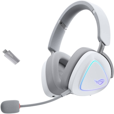 ASUS ROG Delta II Gaming Wireless Headphones - White (International Version)
